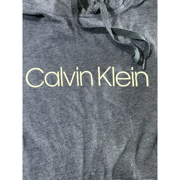 Calvin Klein Immerge Long Sleeve French Terry Pullover Hoodie Size XL - Picture 2 of 7
